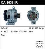 Большое поступление запчастей к автомобилям. Генератор CA1636IR