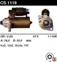 Большой выбор стартеров со склада. Стартер CS1119
