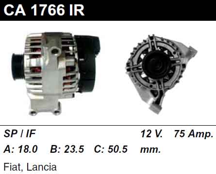 На склад поступил Генератор CA1766IR (WAI)