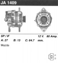 Большой выбор автомобильных запчастей на складе. Генератор JA1409IR (MH)