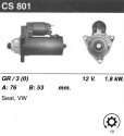 Запчасти в большом асортименте, в том числе Стартер CS801 (WAI)