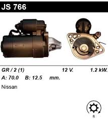 Стартер JS766 и прочие запчасти