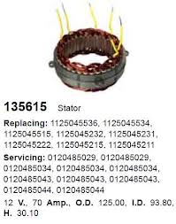 Новое поступление. Статор генератора 135615