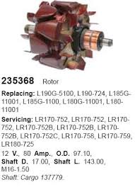 Поступили новые запчасти. Ротор генератора 235368 (WAI)